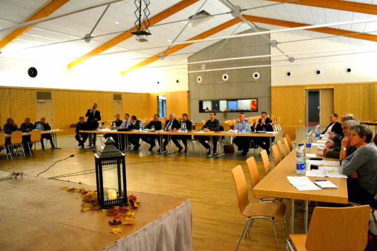 Weislingen, réunion des maires le 06.10.17